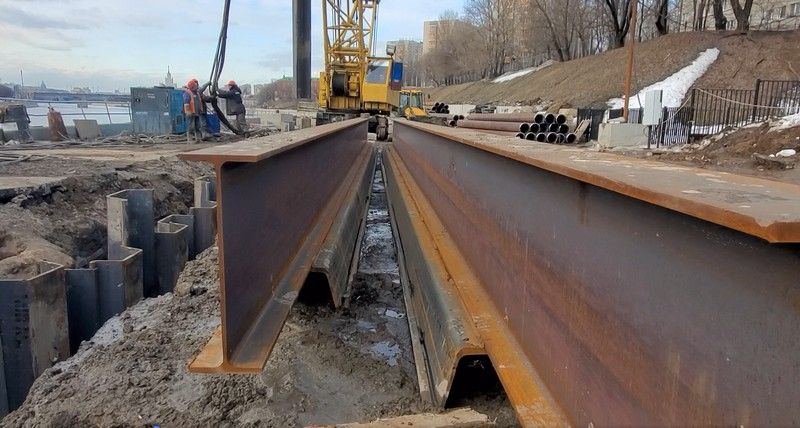 Шпунт балочный 2хЛ5-УМ+45Ш3